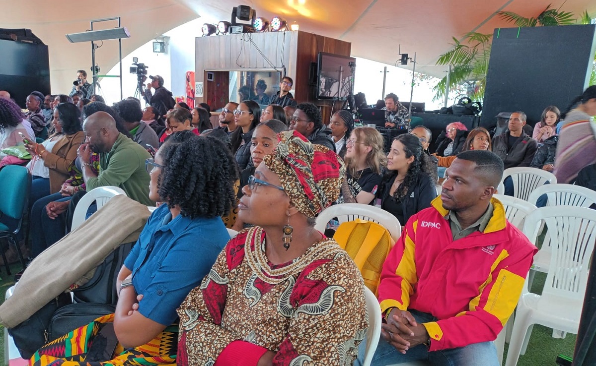 Asistentes al evento emancipación raizal