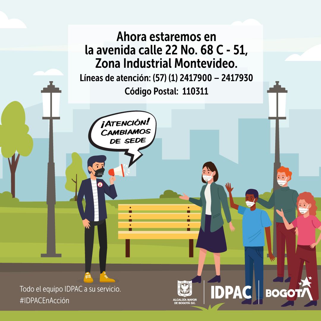 ¡Sedes Instituto Distrital de la Participación y Acción Comunal - IDPAC!