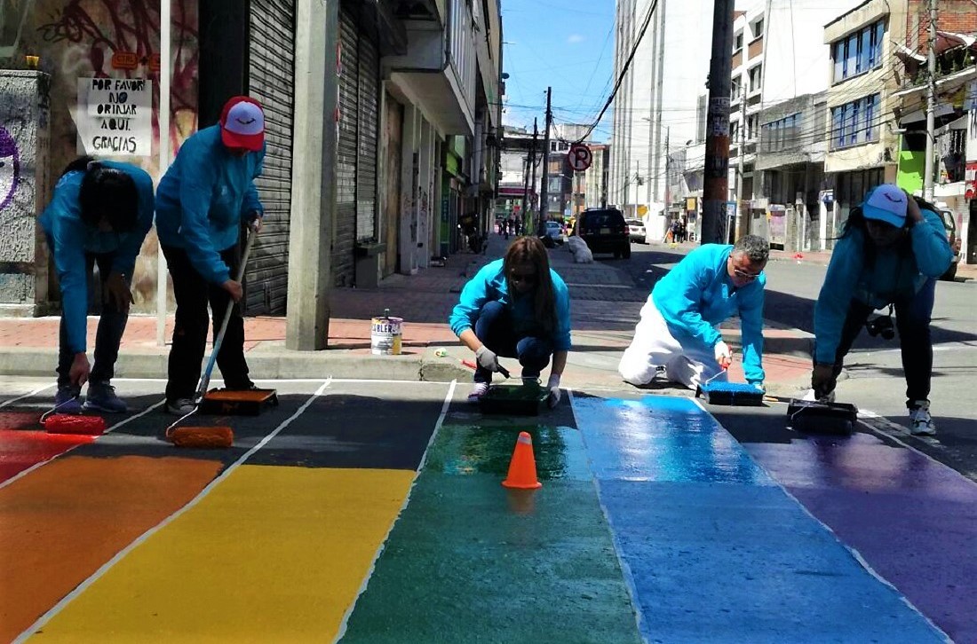 En las calles de Chapinero pintaremos los colores de la diversidad para decirle no a la discriminación