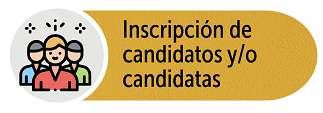 Botón Inscripción de candidatos