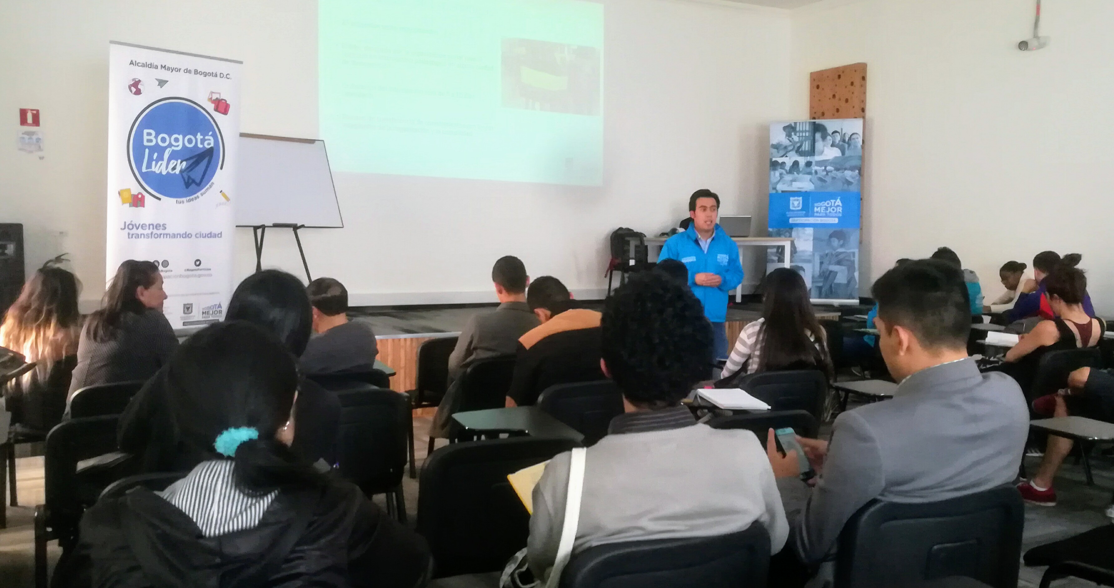 Se realiza primera jornada informativa a Organizaciones Juveniles sobre Bogotá Líder 2018 