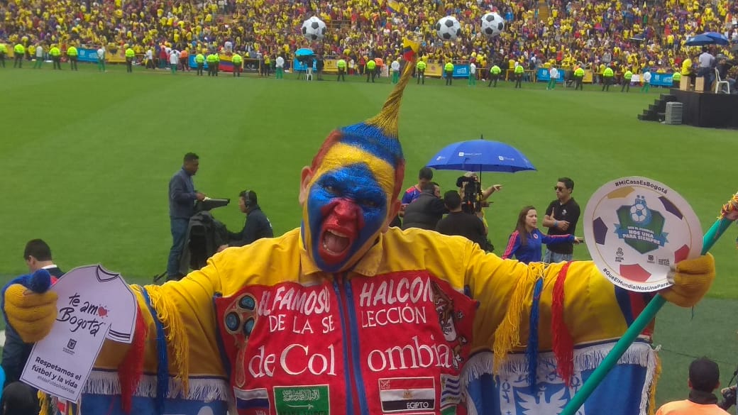 Ejemplar comportamiento en el recibimiento de la Selección Colombia