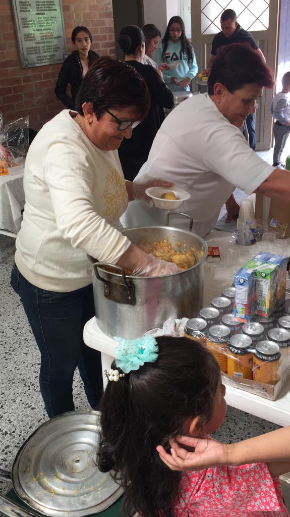 Festival Gastronómico Comunitario en el barrio Nueva Colombia