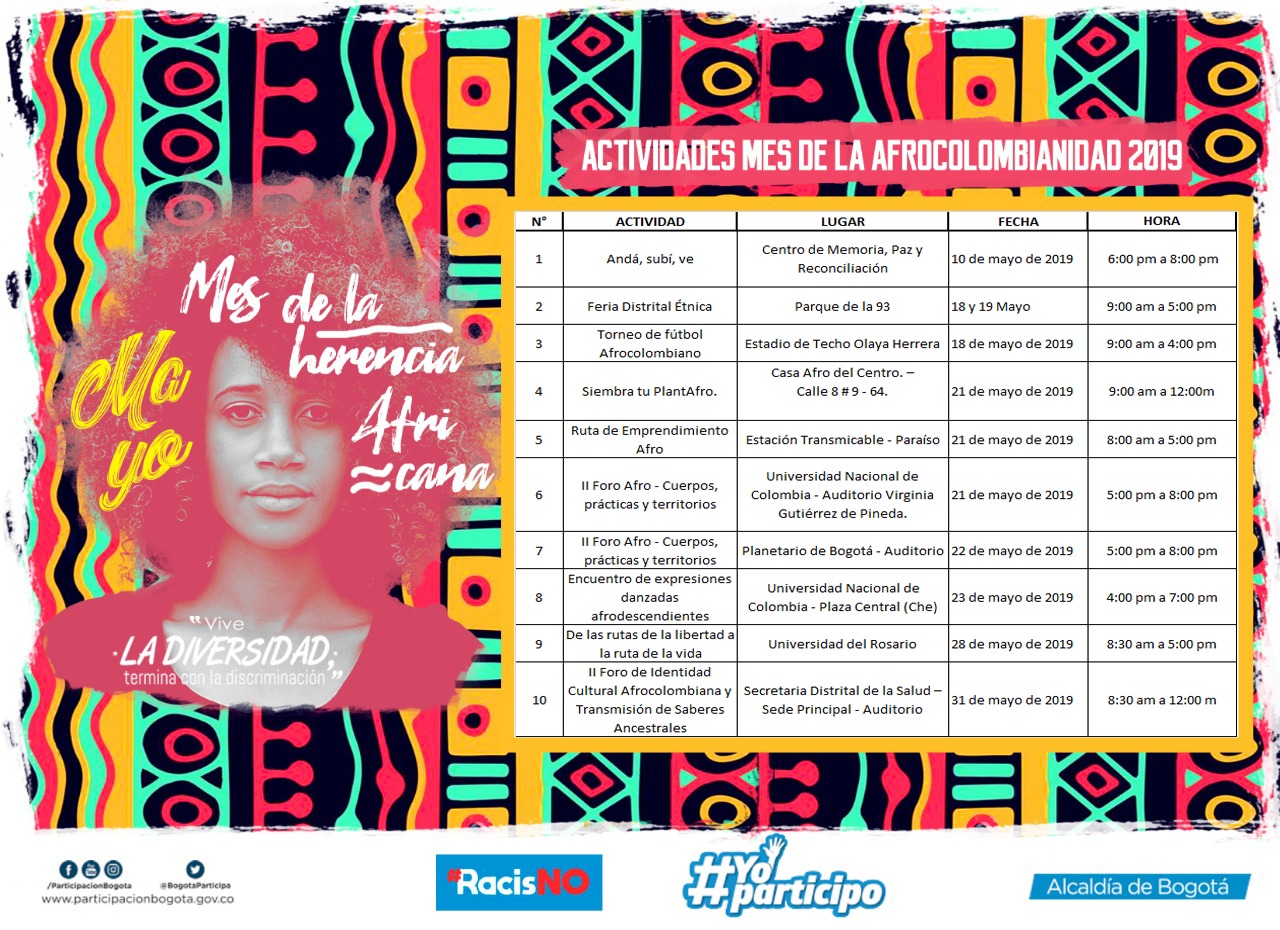 Nuestra riqueza Afro se celebra en mayo, Mes de la Herencia Africana