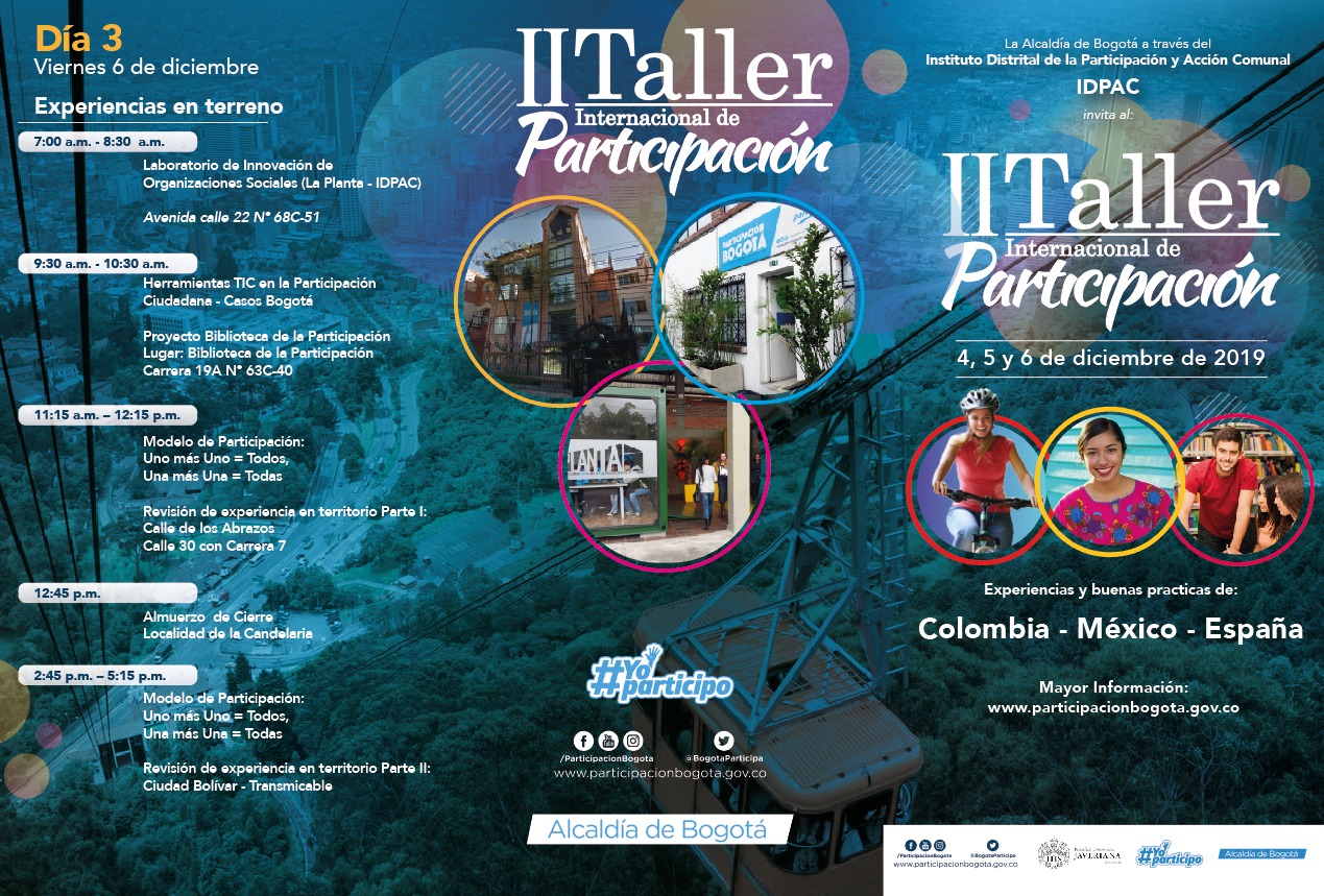 Hoy comienza el 'II Taller Internacional de Participación'