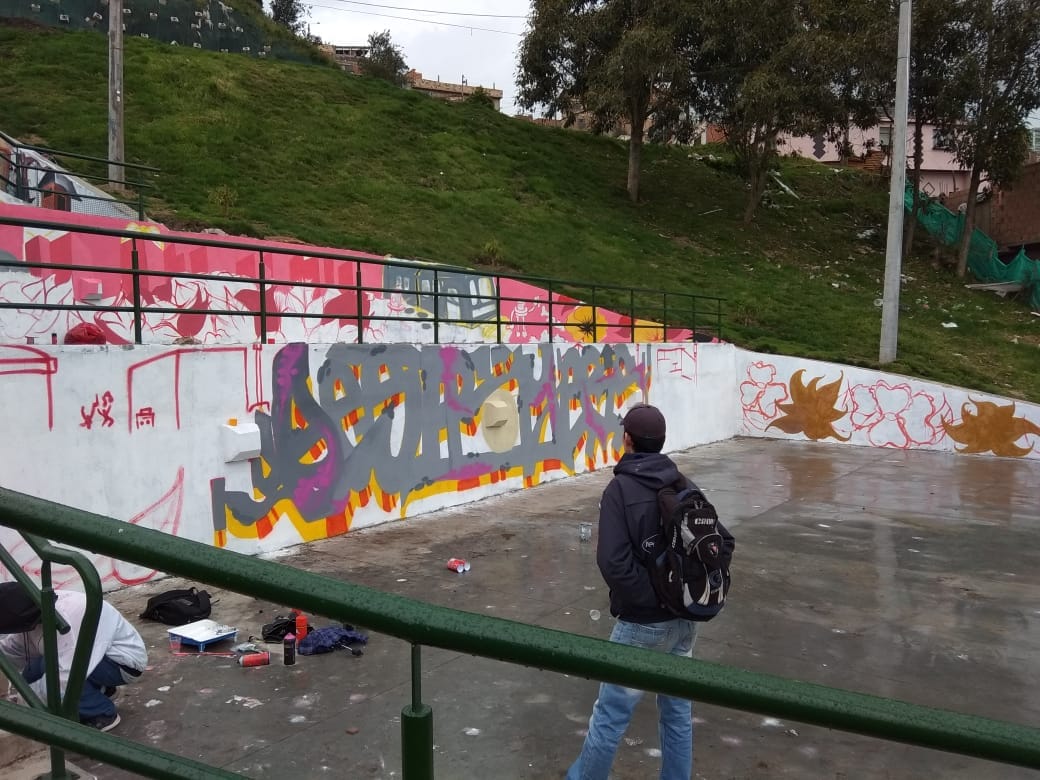 La revolución juvenil del color que transformó el SkatePark de Alpes del Futuro