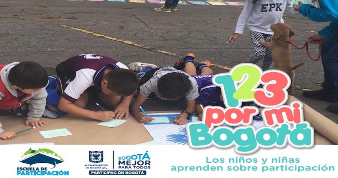 ‘1, 2, 3 por mi Bogotá’:  un proceso para conocer la ciudad y el sentido de pertenencia hacia ella