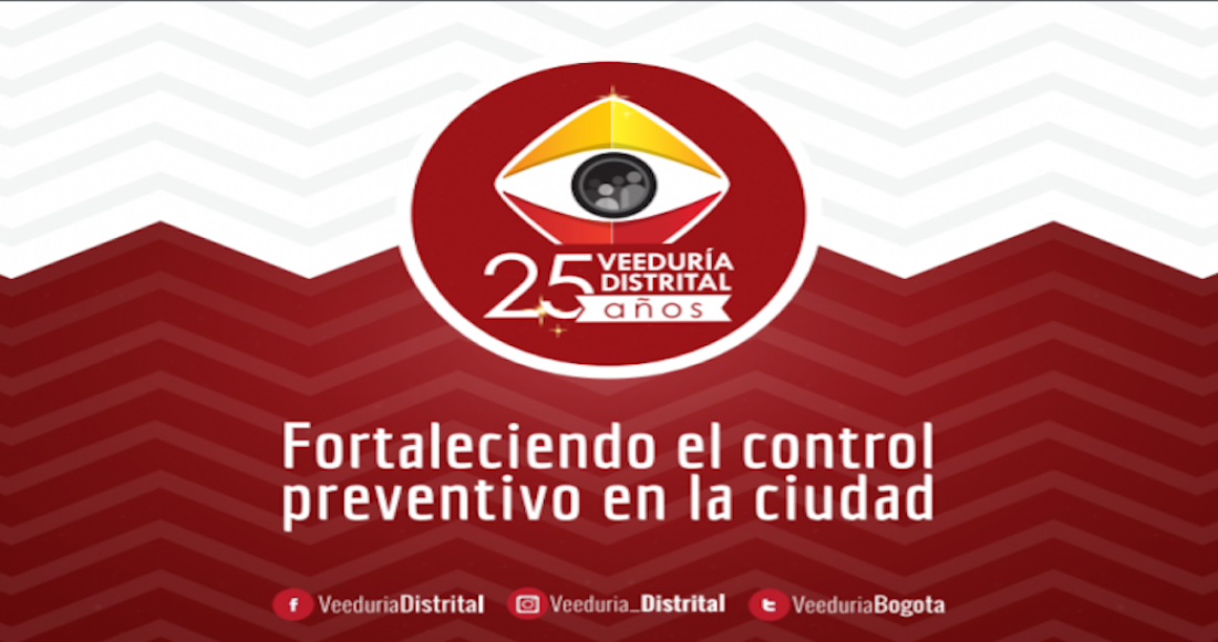 Veeduría Distrital Cumple 25 Años Fortaleciendo El Control Preventivo En Bogotá