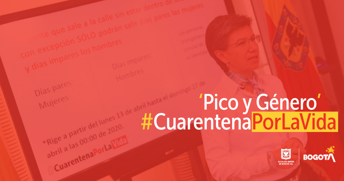 Pico y Género:  la nueva medida de movilidad en Bogotá