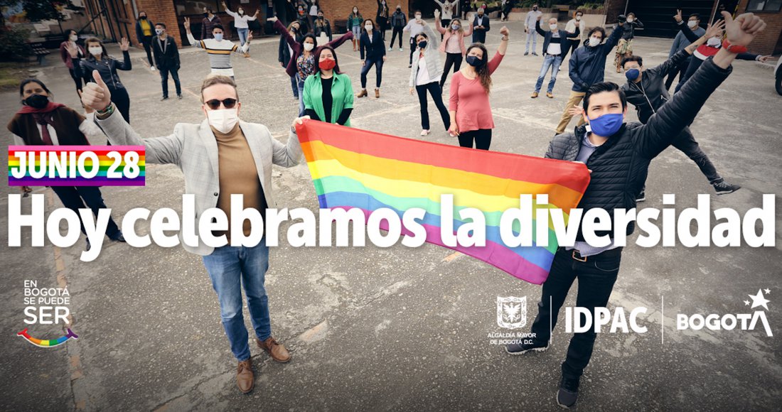 IDPAC conmemora el Día del Orgullo LGBTI en Bogotá
