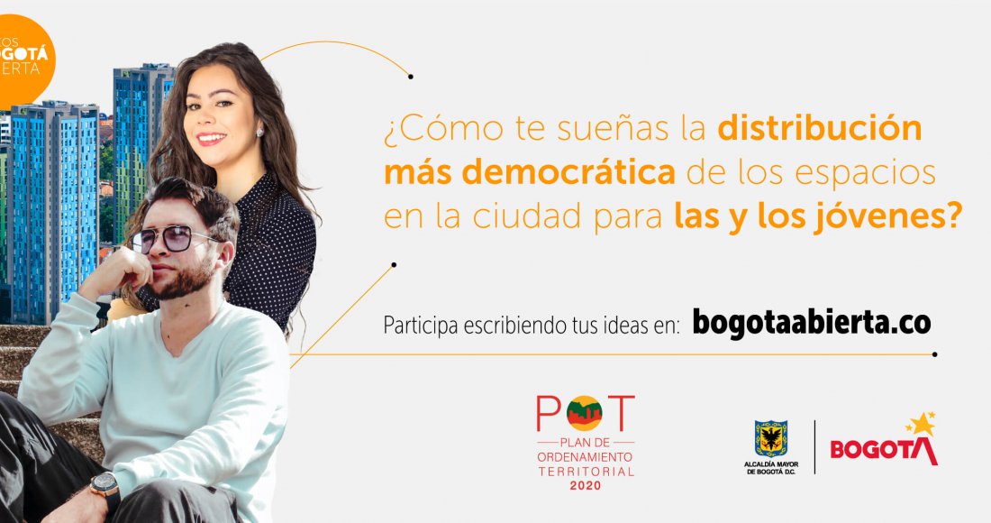 ¿Cómo te sueñas la distribución más democrática de los espacios en la ciudad para las y los jóvenes?