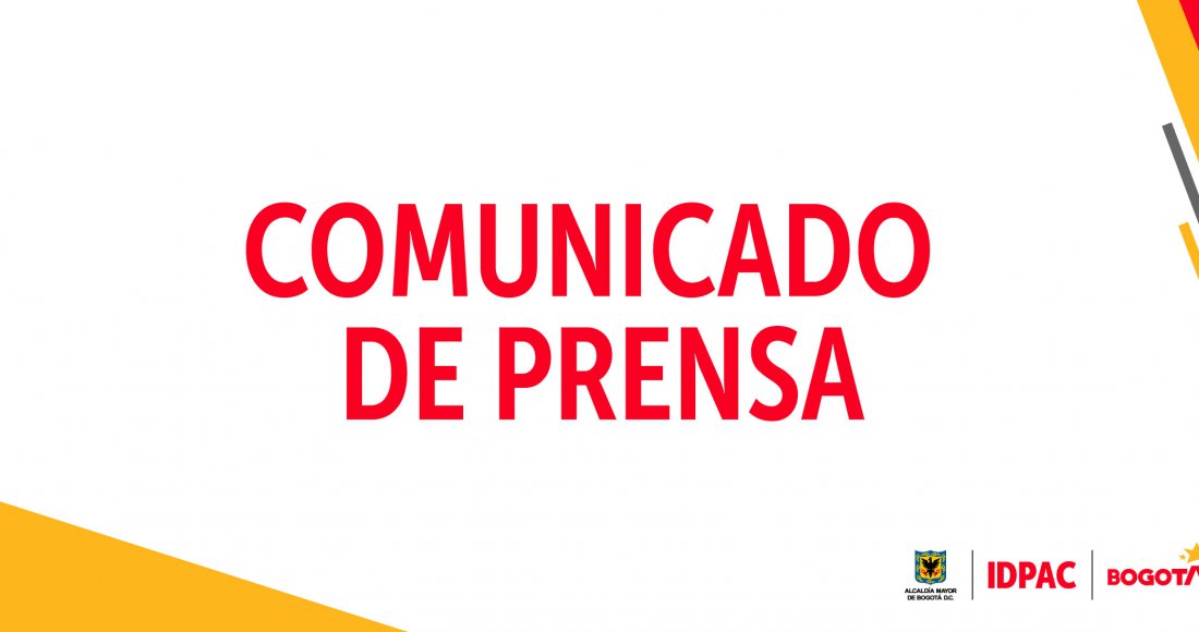 El Instituto Distrital de la Participación y Acción Comunal (IDPAC) informa a la opinión pública