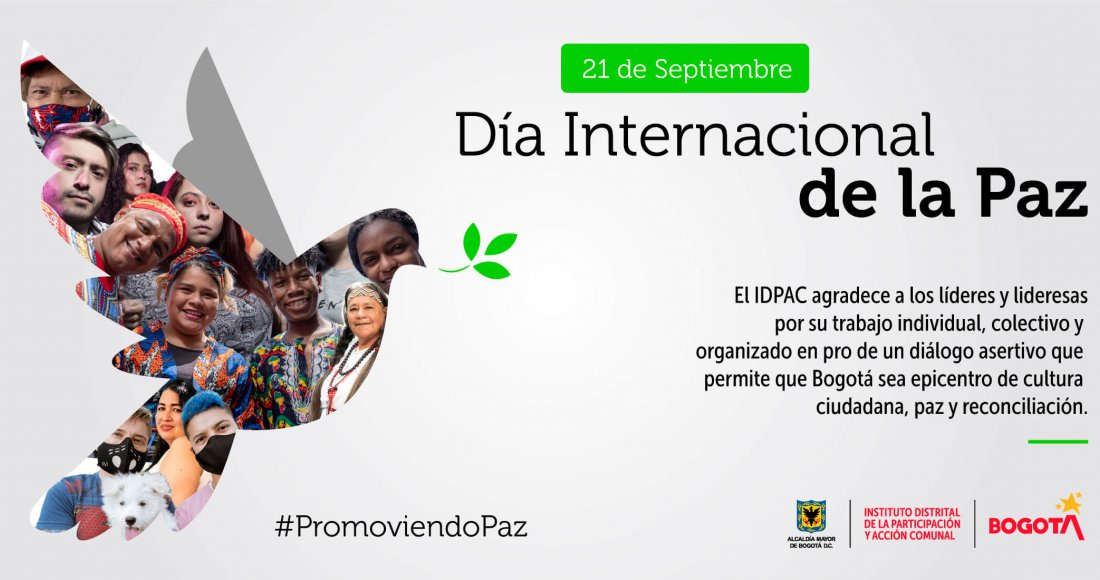 Día Internacional de la Paz: Bogotá, comprometida con la paz y las víctimas del conflicto armado