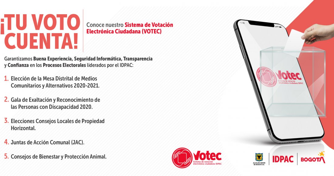 Imagen del Sistema de Votación Electrónica Ciudadana (VOTEC)