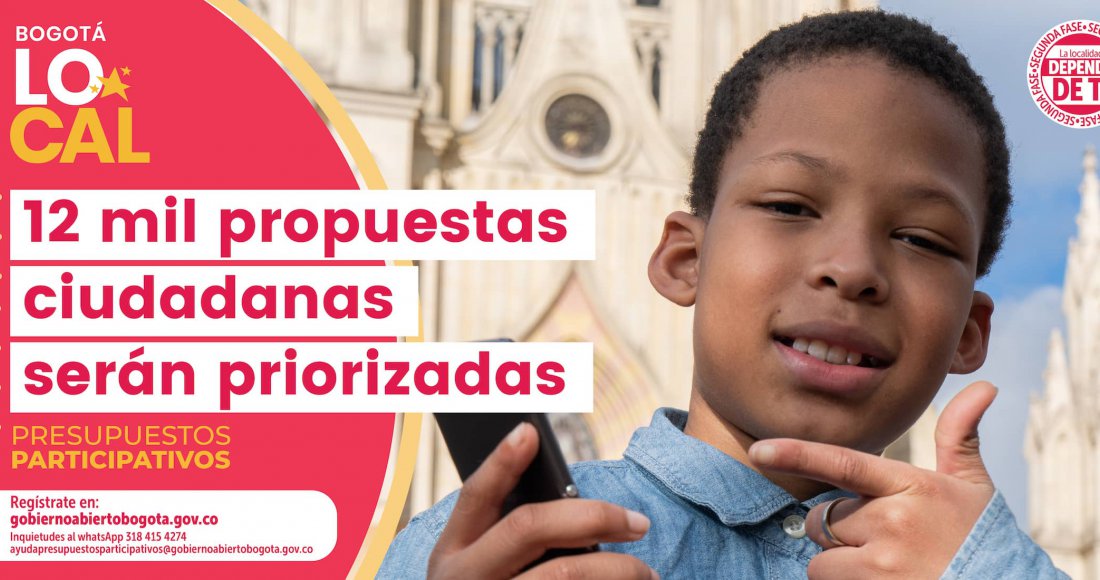 Doce mil propuestas ciudadanas para el desarrollo de Bogotá 