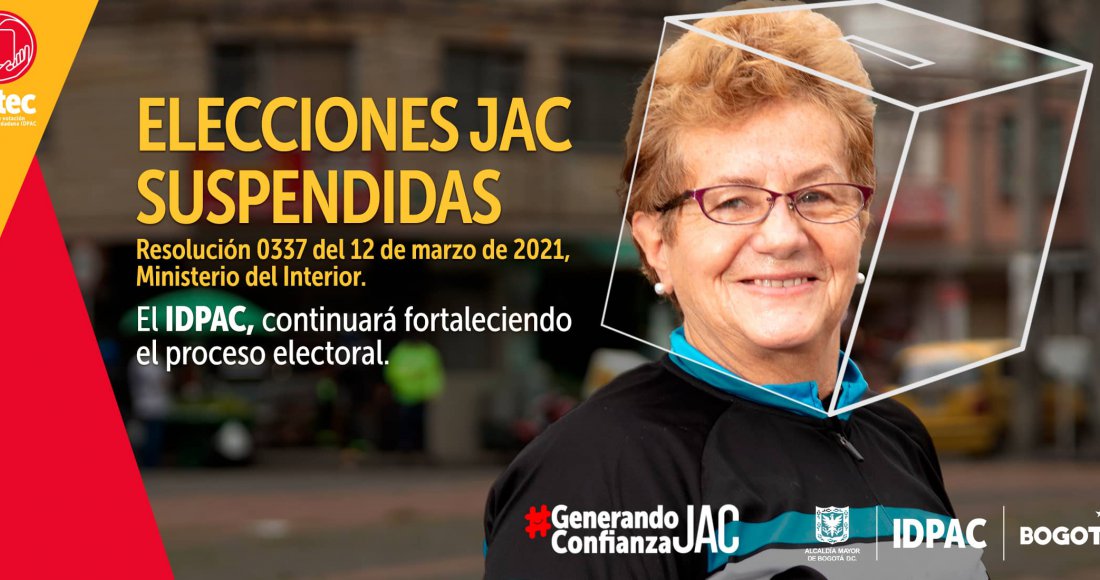 IDPAC alerta riesgos ante la incertidumbre de fecha de las Elecciones JAC