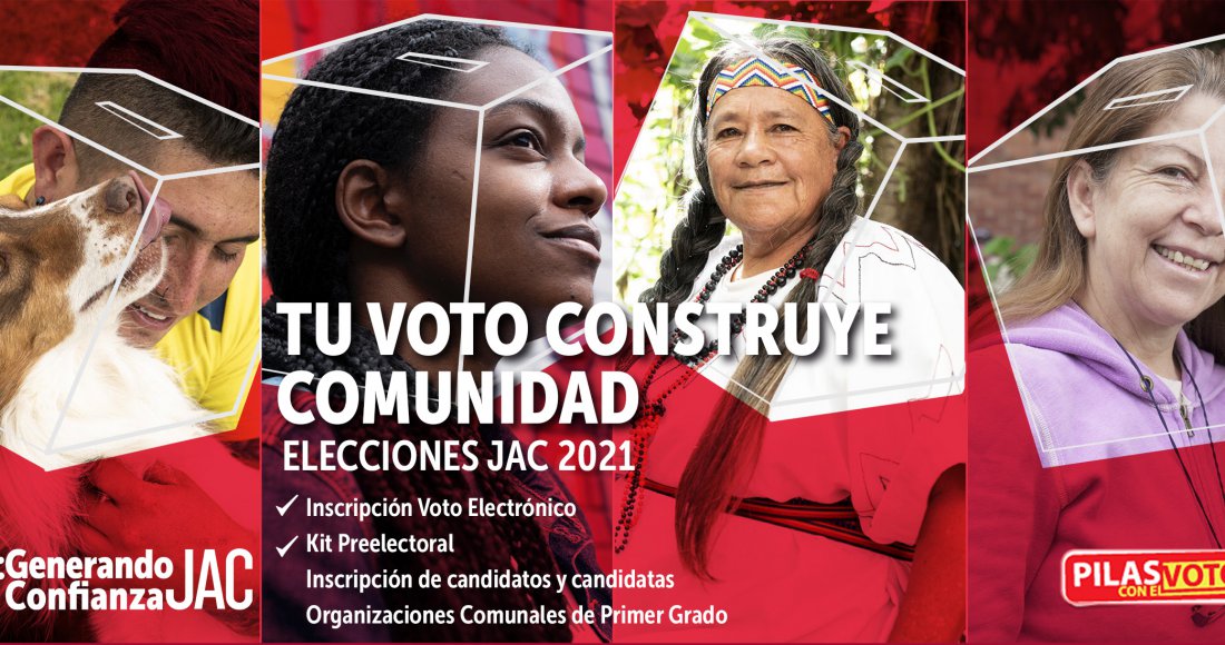 Elecciones JAC 2021: Kit preelectoral – inscripción de candidatos y candidatas de Organizaciones Comunales Primer Grado 