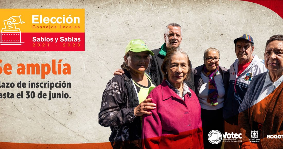 Se amplía plazo de inscripción para Elección de los Consejos Locales de Sabios y Sabias 2021 - 2023
