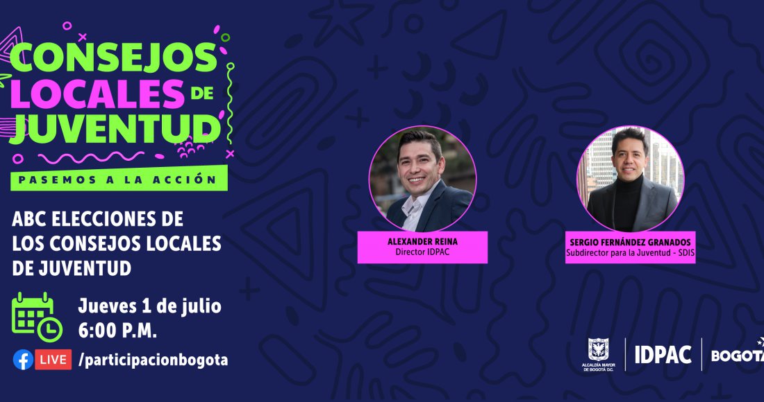 Conéctate al Facebook Live: ‘ABC Elecciones de los Consejos Locales de Juventud’ 