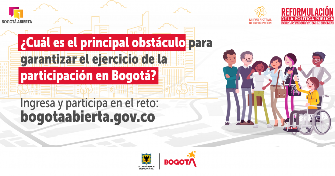 ¿Cuál es el principal obstáculo para garantizar el Ejercicio de la Participación en Bogotá?