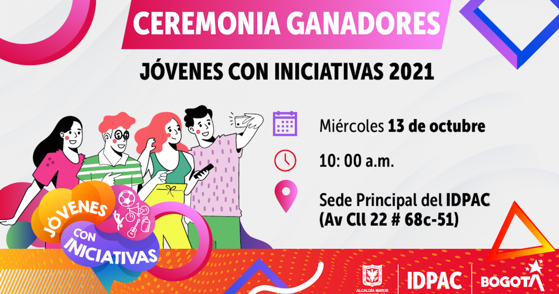 Ganadores ‘Jóvenes con Iniciativas 2021’: llegaremos a 99 organizaciones beneficiadas