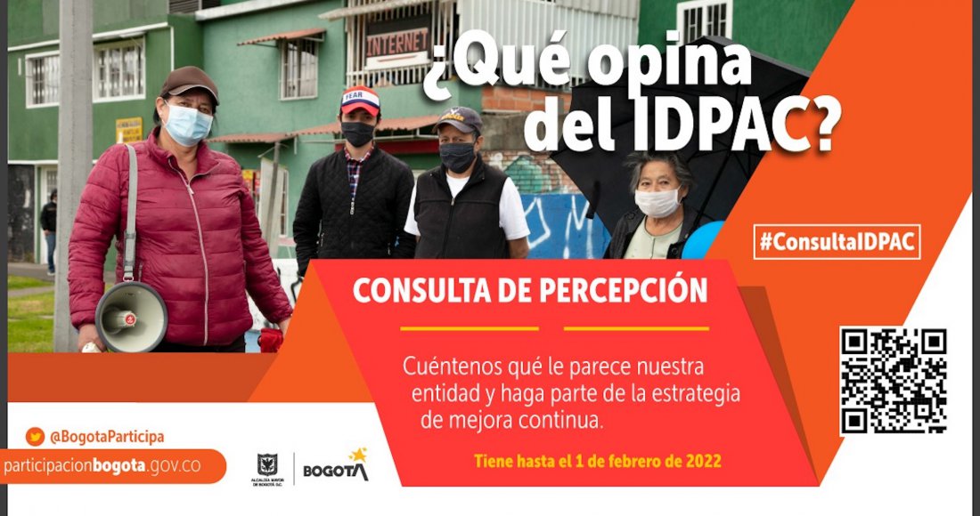 Consulta ciudadana: ¿Qué opina del IDPAC?