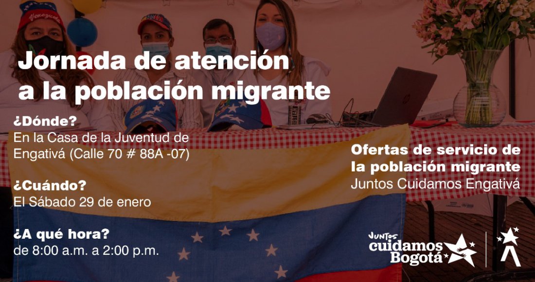  IDPAC Realiza Jornada De Atención a la Población Migrante en Bogotá en la Localidad de Engativá