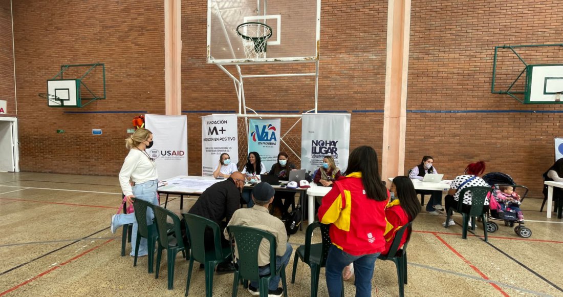 Jornada de Atención al Migrante en Usaquén