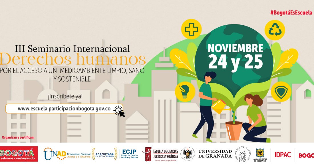 INSCRÍBASE AL III SEMINARIO INTERNACIONAL DE DERECHOS HUMANOS