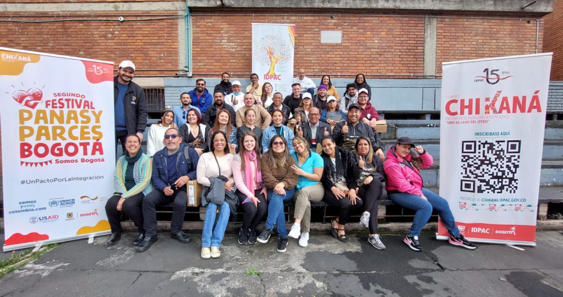 IDPAC Y ACNUR ENTREGAN LOS KITS TENCOLÓGICOS A GANDORES DEL FESTIVAL PANAS Y PARCES EN BOGOTÁ: UN PACTO POR LA INTEGRACIÓN