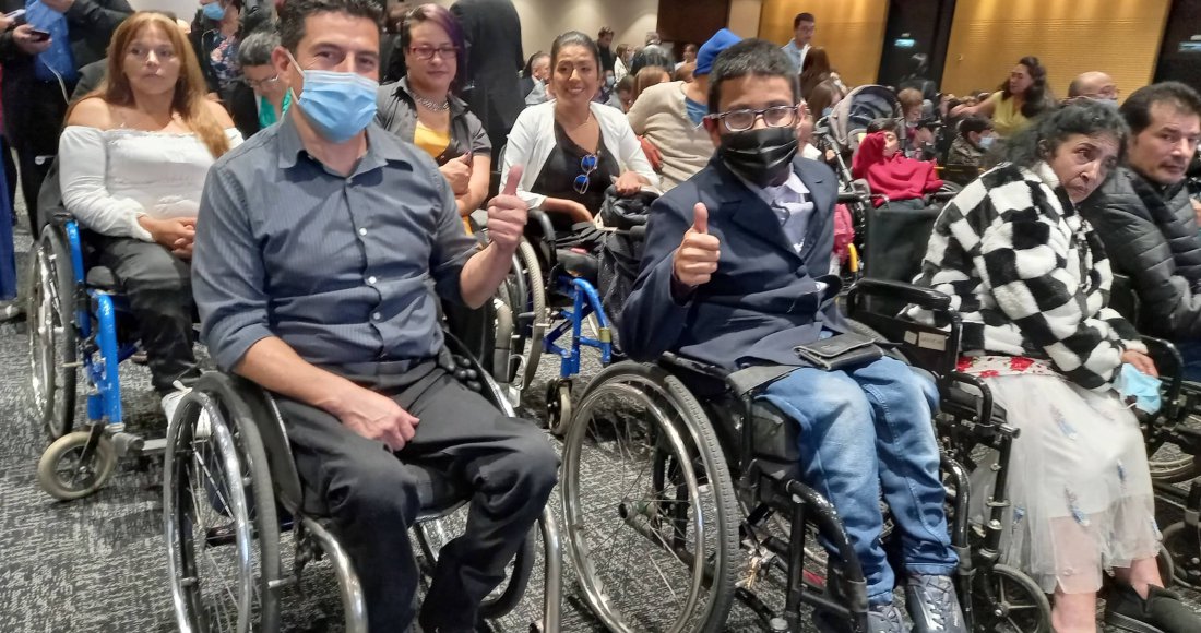 Se realizó la XIII Gala de Exaltación y Reconocimiento de las Personas con Discapacidad en Bogotá