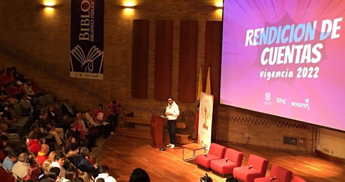 Imagen del evento de rendición de cuentas 2023