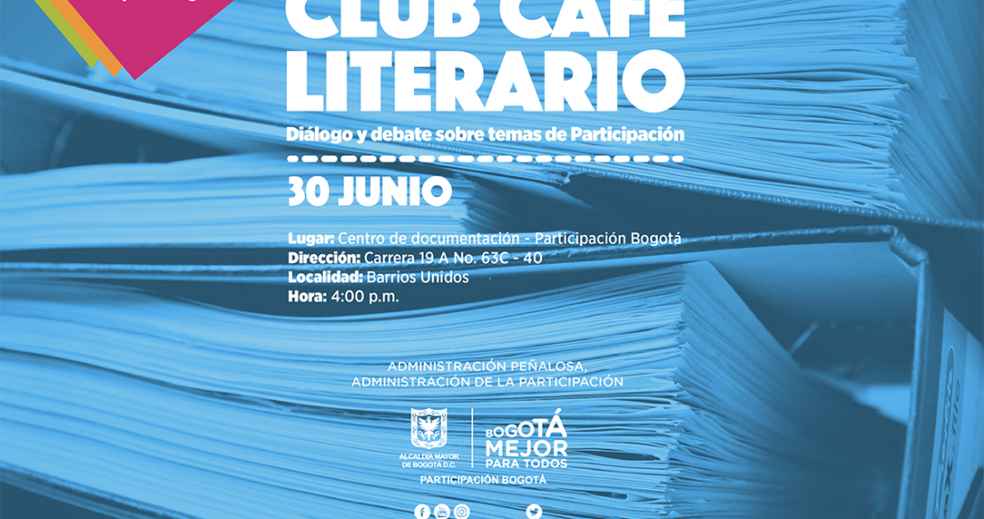 Club Café Literario en Barrios Unidos