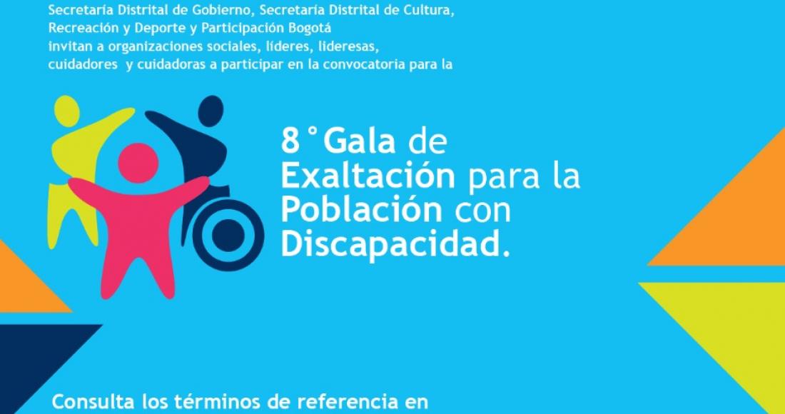 ‘Octava Gala de Exaltación para la Población con Discapacidad’