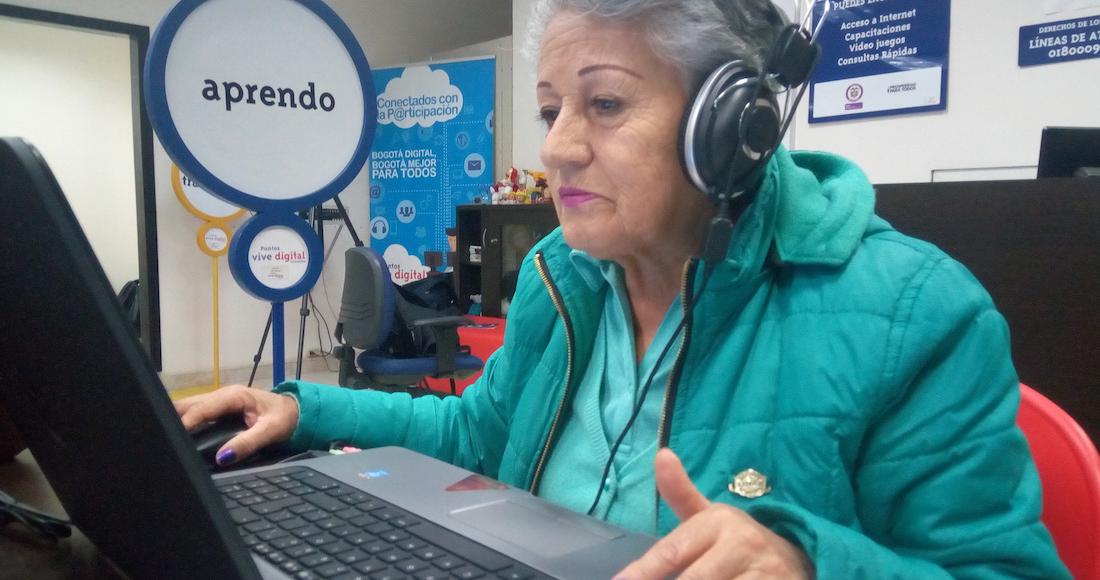 La Cyber-abuela estudiante del IDPAC