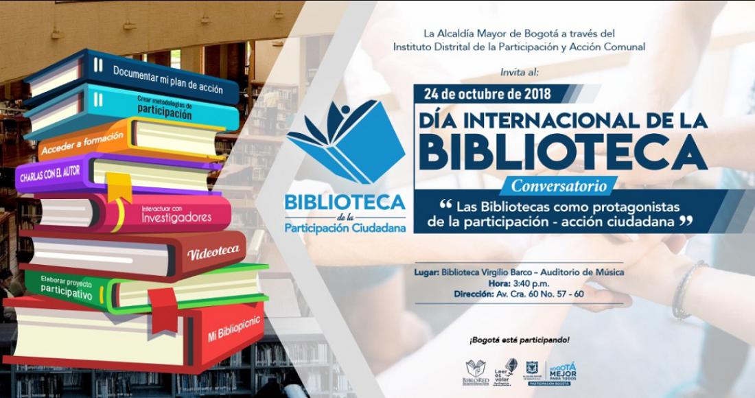 Conmemoremos el Día Internacional de la Biblioteca