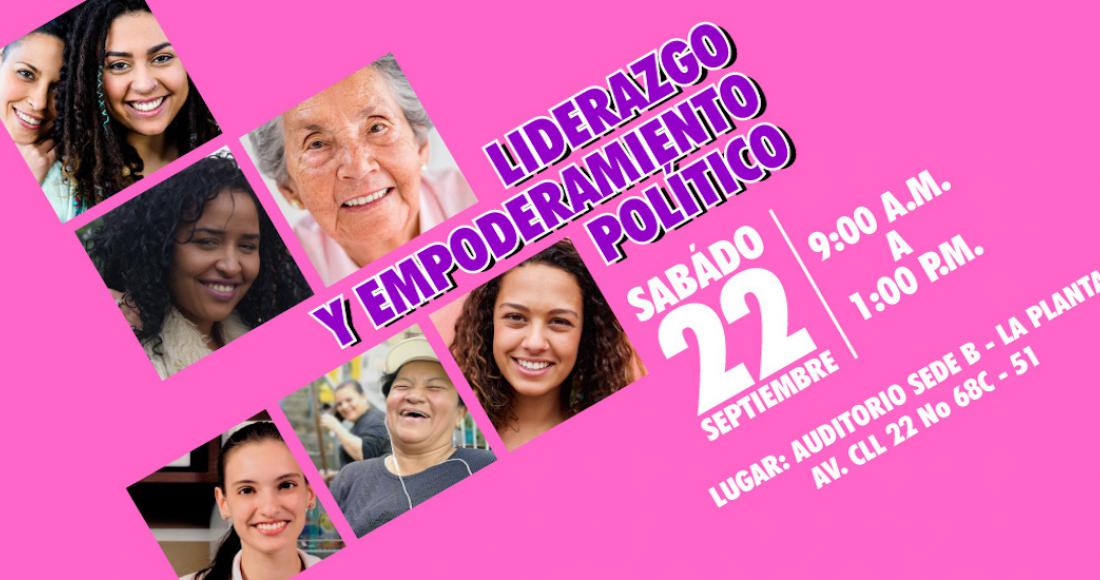 Participe del proceso de formación en ‘Liderazgo y Empoderamiento Político’ para mujeres comunales