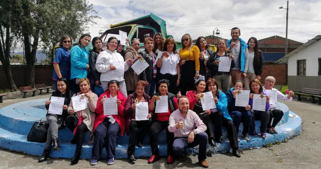 Colores entretejidos en taller ‘Mujeres tejiendo redes, construyendo sueños’