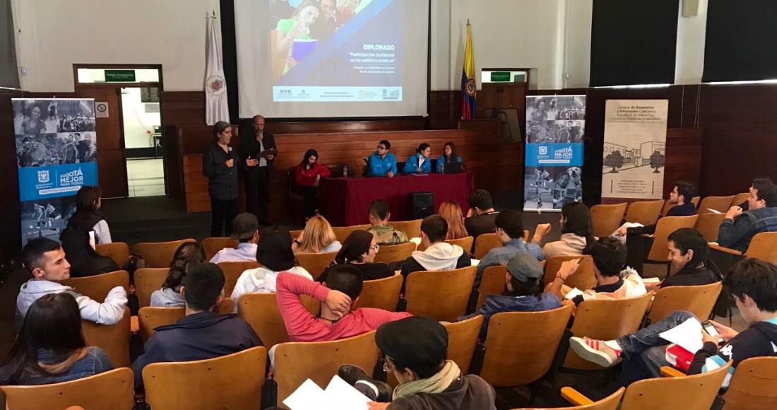 Inició Proceso de formación para jóvenes del Distrito, en convenio con la Universidad Nacional de Colombia