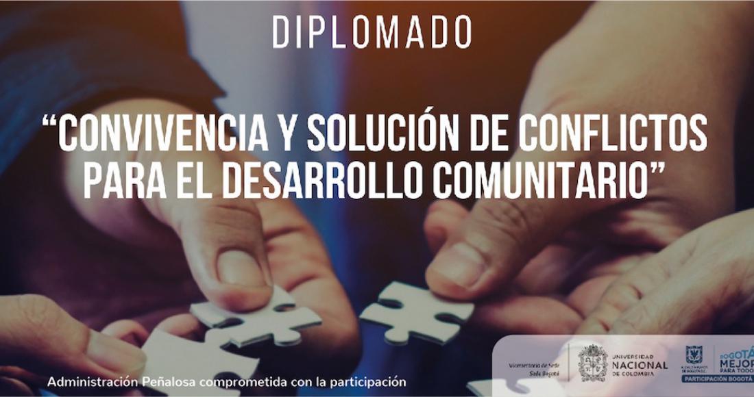 Abiertas Preinscripciones al diplomado ‘Convivencia y Solución de Conflictos para el Desarrollo Comunitario’