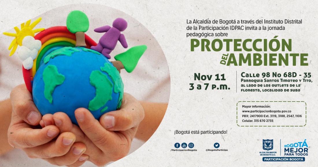 No se pierda en Suba la Jornada pedagógica sobre ‘Protección del Ambiente’ 