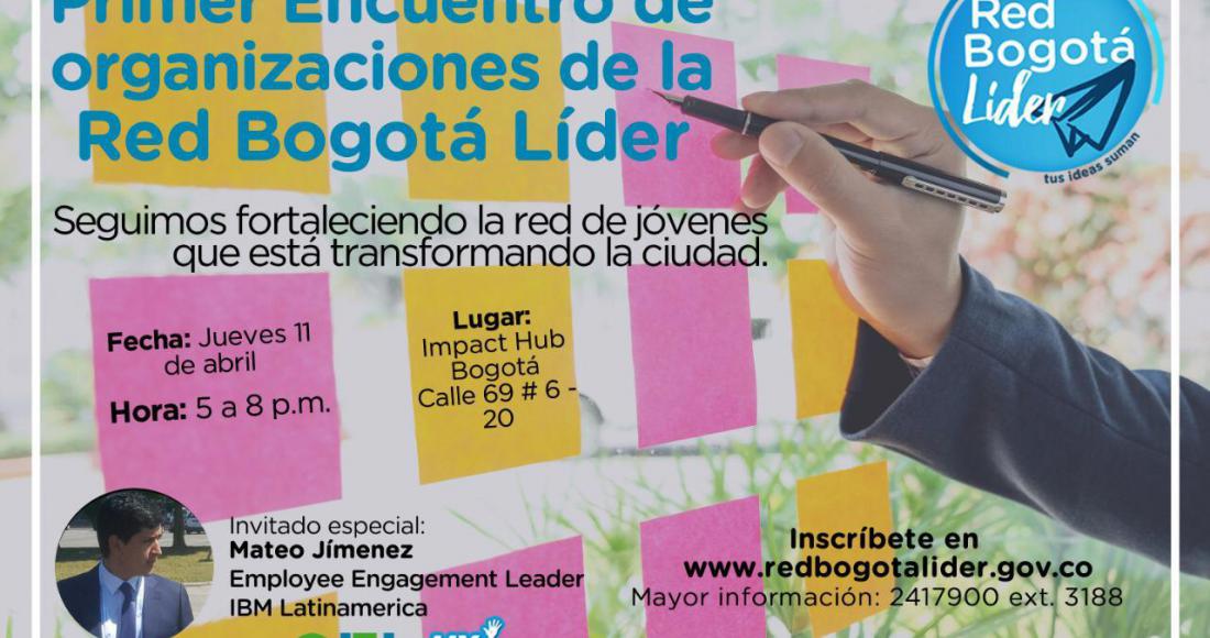 Primer encuentro de organizaciones de la Red Bogotá Líder