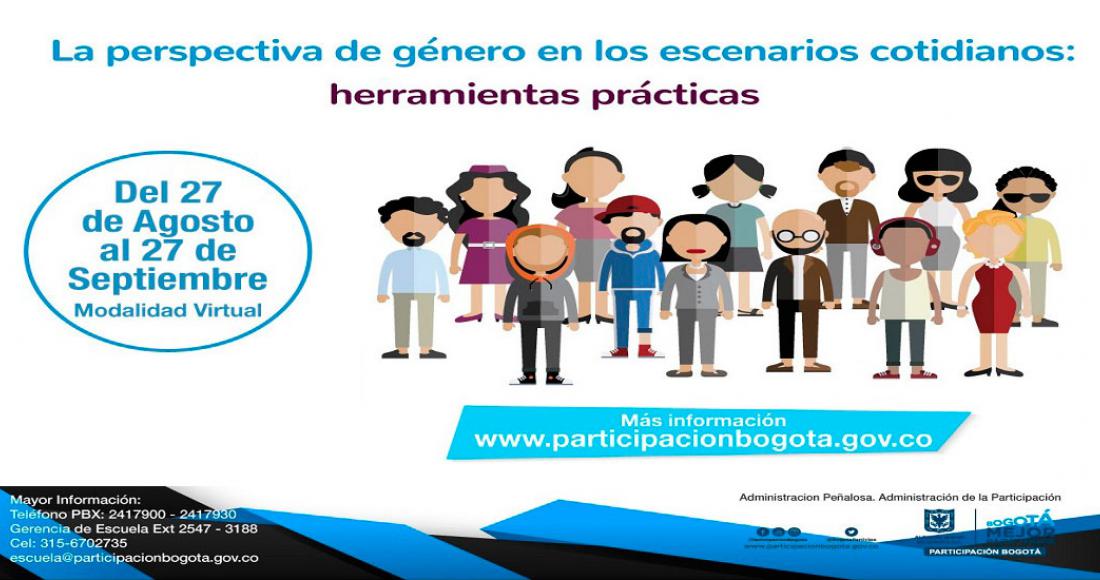 Masiva asistencia al Curso virtual ‘Perspectiva de Género’ del IDPAC 