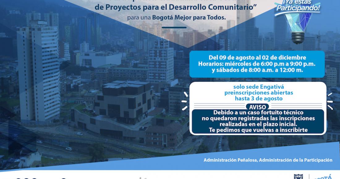 Diplomado 'Participación Ciudadana en la Gestión de Proyectos para el Desarrollo Comunitario'