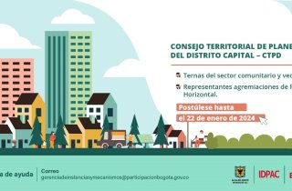 idpac amplía la fecha de la convocatoria del  consejo territorial de planeación del distrito capital – ctpd 