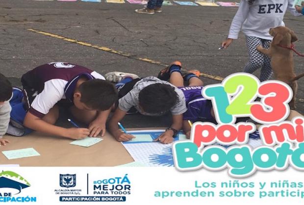 ‘1, 2, 3 por mi Bogotá’:  un proceso para conocer la ciudad y el sentido de pertenencia hacia ella