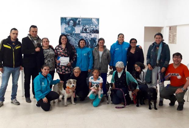 Participación Bogotá finaliza curso sobre participación para la protección y bienestar animal en Puente Aranda 