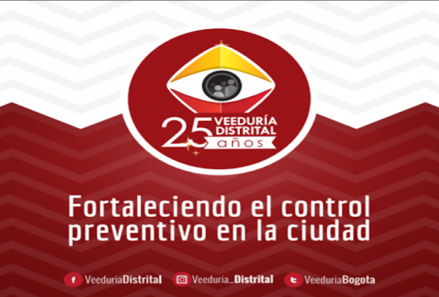 Veeduría Distrital Cumple 25 Años Fortaleciendo El Control Preventivo En Bogotá