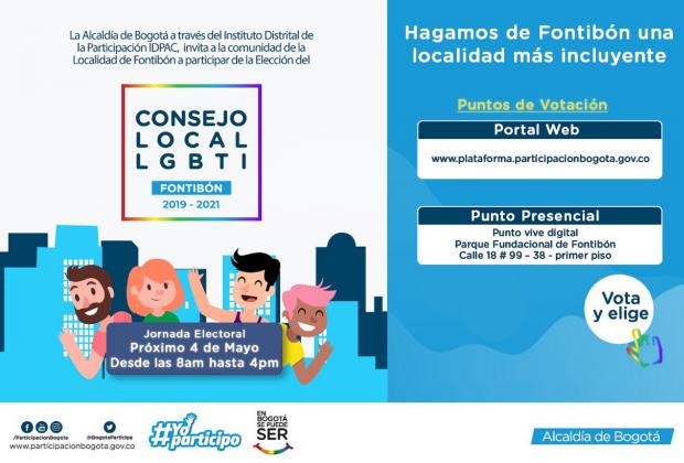 Llega la elección del ‘Consejo Local LGBTI de Fontibón’