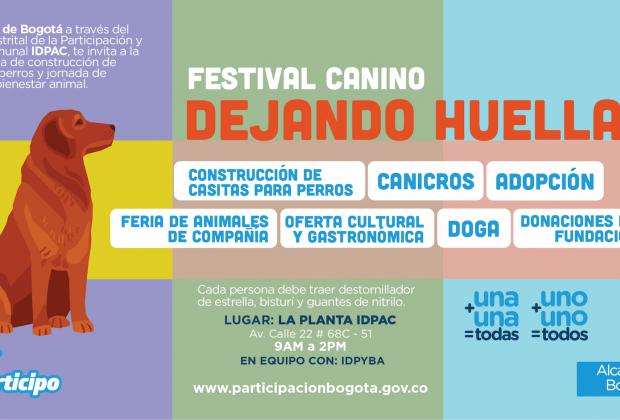 Participe del Festival Canino Dejando Huella